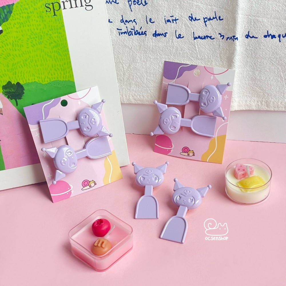 Set kẹp tóc dụng cụ Sanrio (Giao ngẫu nhiên 2c)