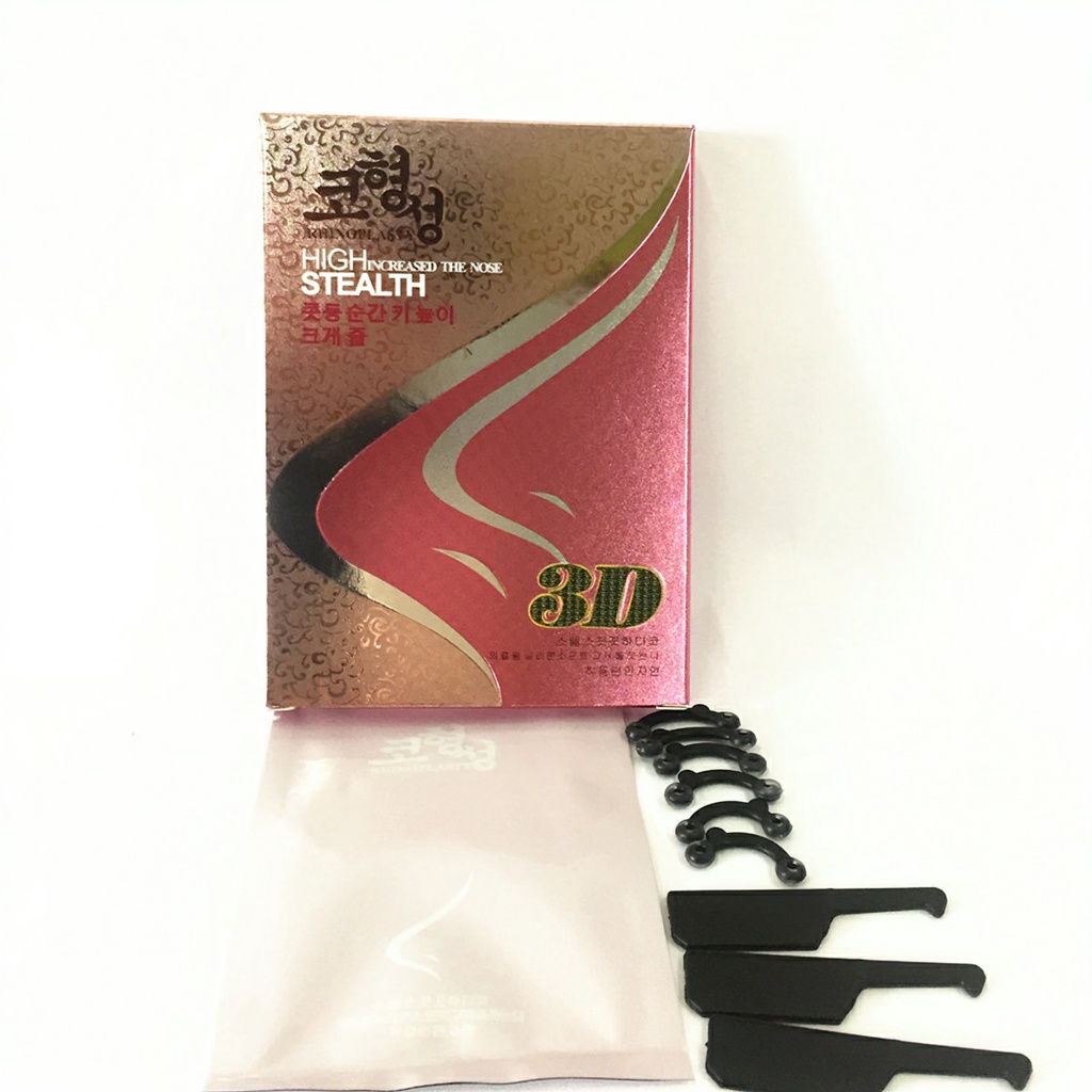 Combo 3 bộ sụn nâng mũi 3D High Stealth Hàn Quốc