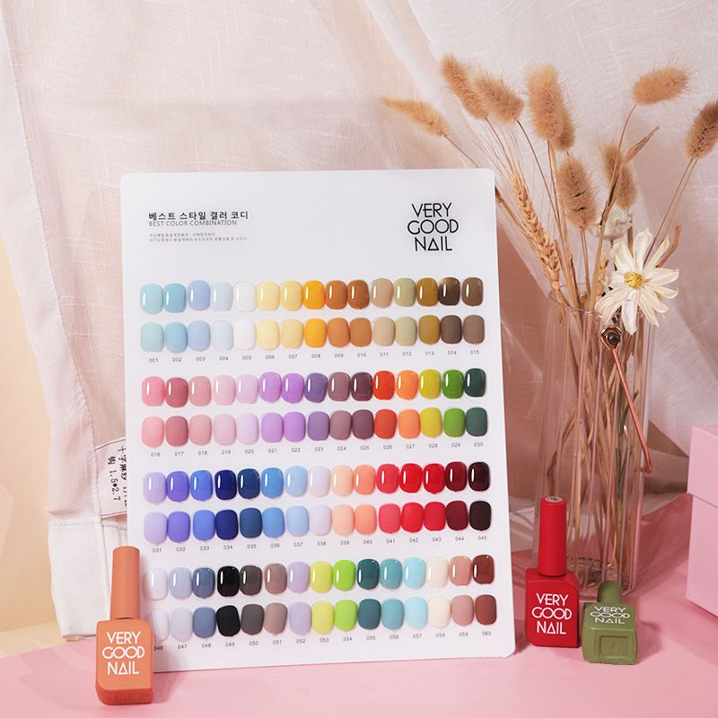 Bán lẻ 60 Màu Sơn Gel Very Good Nail Hàn Quốc chất siêu đẹp, bền màu, Sơn gel UV