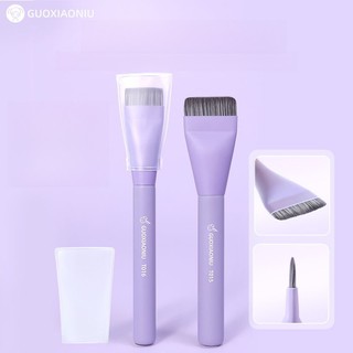 GUOXIAONIU Cọ đánh kem nền dạng lưỡi không ăn hết phấn và không để lại dấu vết