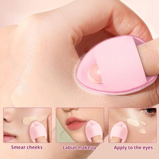 Set 5 Miếng Bông Mút Trang Điểm Đeo Ngón Tay, Mút Tán Kem Nền Mini Che Khuyết Điểm Tiện Lợi HaminStore