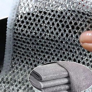 Lưới Thép Làm Sạch Ma Thuật / Khăn Lau Bếp / Vòi Nước Bồn Rửa Chén / Khăn Lau Hai Lớp Chống Dính Dầu / Loại Bỏ Rỉ Sét Thông Dụng