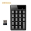 Bàn phím có dây không dây STABFOAM, Phím nổi Bàn phím số Bluetooth USB, Bộ thu Numpad 2.4GHz Mini 19 phím Số Pad