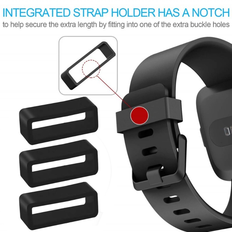 Dây Đeo Đồng Hồ Bằng Gel Silica 12MM / 14MM / 16MM / 18MM / 20MM Cố Định Cho Garmin Fenix Samsung Xiaomi Giá Đỡ