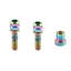 Bu lông khóa thân tay lái xe đạp DELMER, Hợp kim nhôm M5 * 17mm Đai ốc cố định thân xe đạp, Đai ốc khóa phuộc trước Ti Bu lông cố định M5x19mm Khóa xe đạp Vít Fastener Núi
