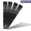 Bản lề đàn Piano FANIELLAPOWELL, Bản lề cửa tủ gấp bằng thép không gỉ màu đen, Cửa chắc chắn Dễ dàng lắp đặt Tủ bản lề gấp