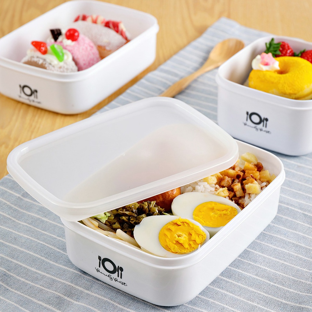 Giá sỉ - Hộp nhựa đựng thực phẩm tủ lạnh lò vi sóng đựng cơm bảo quản thức ăn Hộp trữ đông đồ ăn - FETA
