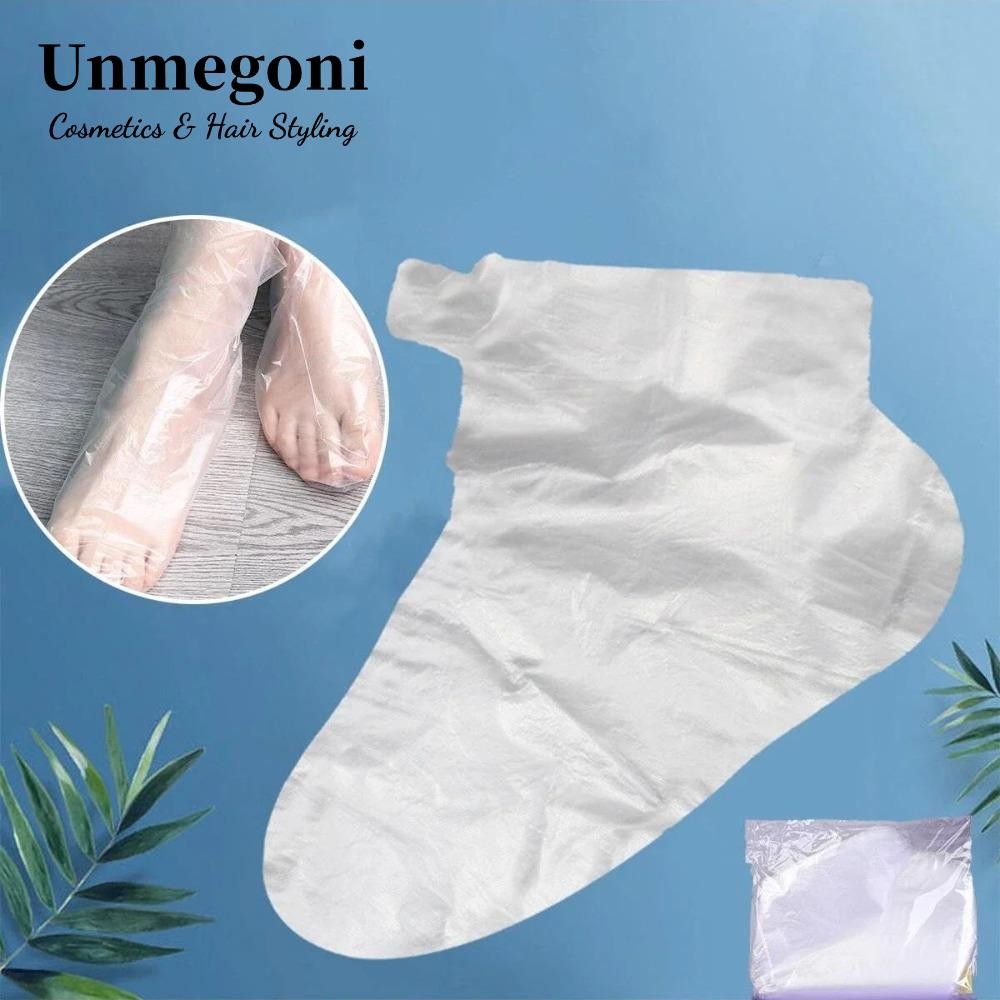 Unmegoni 100 / 200 / 300 / 500 Chiếc Bao Chân, Túi Đựng Chân Dùng Một Lần Bằng Nhựa PE Chống Thấm Nước, Làm Dày Ngăn Ngừa Nhiễm Trùng Trong Suốt SPA Bao Da Cho Chăm Sóc Bàn Chân Chapped