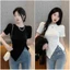 ÁO KIỂU RÚT DÂY MỘT BÊN RE8 Top Nữ