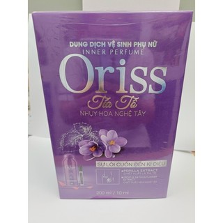 Combo Dung Dịch Vệ Sinh Phụ Nữ ORISS Tía Tô 200ml - Nước Hoa ORISS Tía Tô 10ml
