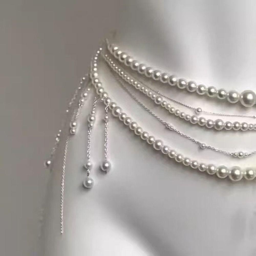Dây Xích Bụng Hoa JVSUB, Dây Thắt Lưng Thanh Lịch, Dây Xích Hông Boho Đa Năng Thời Trang Nữ