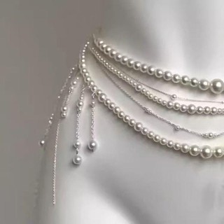 [Còn hàng] Dây thắt lưng NOOKSTORY, Dây chuyền bụng hoa Boho đa năng, Phụ kiện thắt lưng thời trang Trang sức cơ thể thanh lịch dành cho nữ
