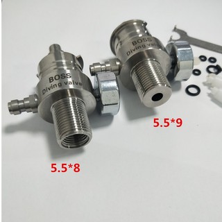 Van Kiểm Tra Áp Suất Cao m18x1.5 8mm 4500psi 40mpa Bằng Thép Không Gỉ