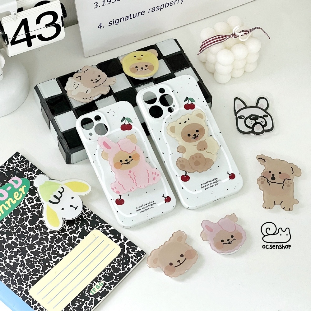 Popsocket/Giá đỡ điện thoại hình Gấu