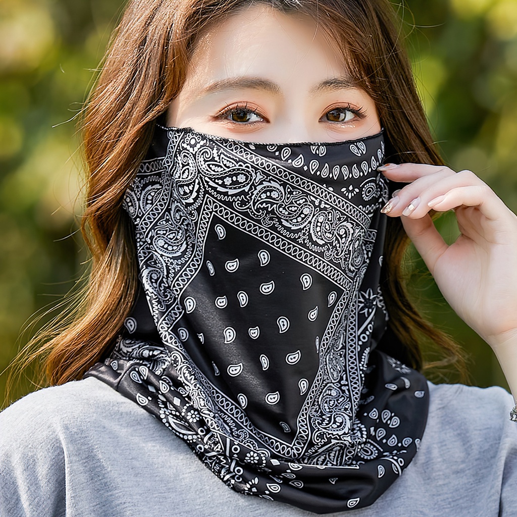Giá sỉ - Khăn Bandana, Khăn Turban Hiphop Màu Sắc Trẻ Trung Năng Động - FETA