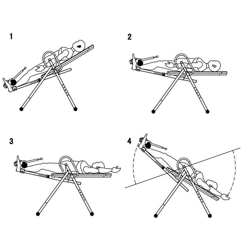 Ghế tập dốc ngược hỗ trợ điều trị đau thắt lưng, ghế tăng chiều cao ,
