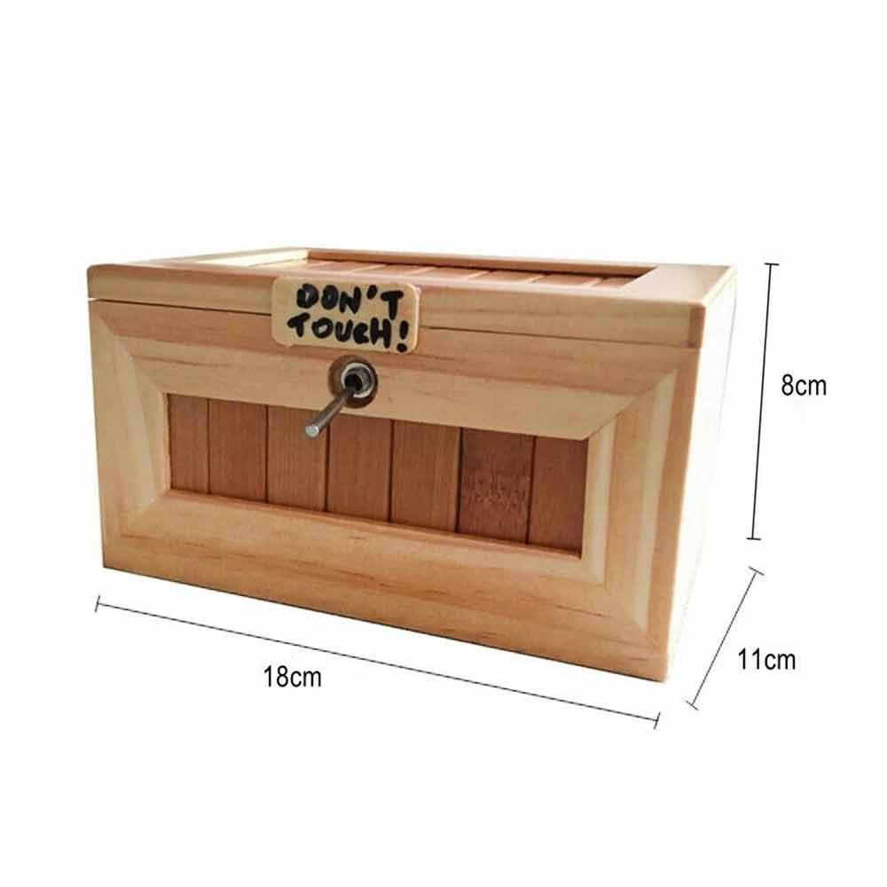 Inutile Boîte Leave Me Box Seul Machine en Bois Ne Pas Tiger Toy Cadeau Drôle Jaune WEN318 - Autres | Soldes fnac Belgique