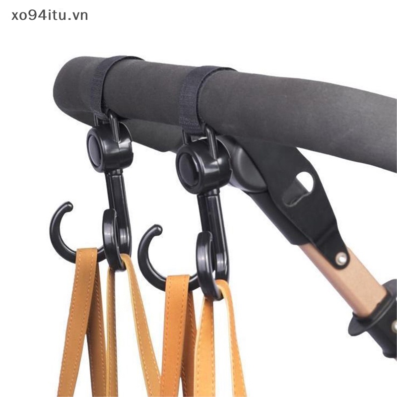Xoitu 1 / 2 Móc Đôi Gắn Xe Đạp / Xe Máy / Xe Đạp Điện Xoay Được vn