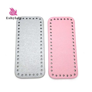Handmade Đáy Da Nữ Ví Chống Mài Mòn Hình Chữ Nhật Phụ Kiện Phần Cho Túi Xách Đan Túi Đáy [MỚI]