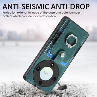 Honor X9b 5G Ví Lật Dành Cho Honor X9d X9C X9b X 9A X 9B X7C X6b HonorX9b 5G 2023 Vỏ Điện Thoại Mờ Da Sang Trọng Giá Đỡ Vòng Từ Tính Bảo Vệ Toàn Diện Khe Cắm Thẻ Ốp Lưng