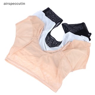 Airspecutin Nách Mồ Hôi Miếng Lót Thấm Hút Khử Mùi Miếng Lót Nữ Áo Thun Hình Dạng Miếng Lót Mồ Hôi Có Thể Tái Sử Dụng Có Thể Giặt Được Lưới Trong Suốt EN