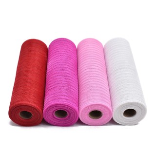 MEOWU Cuộn Lưới Thô Lưới Cứng Bó Hoa Trang Trí Giỏ Quà, Hoa Đẹp Kích Thước 27cm