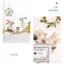 WANYEDI Seesaw Thỏ Trang Trí, Trang Trí Gia Đình Bằng Gỗ Mặt Dây Treo Phục Sinh, Thỏ Phục Sinh Dễ Thương Vẽ Graffiti Thủ Công Đồ Trang Trí Tiệc Phục Sinh Vui Vẻ