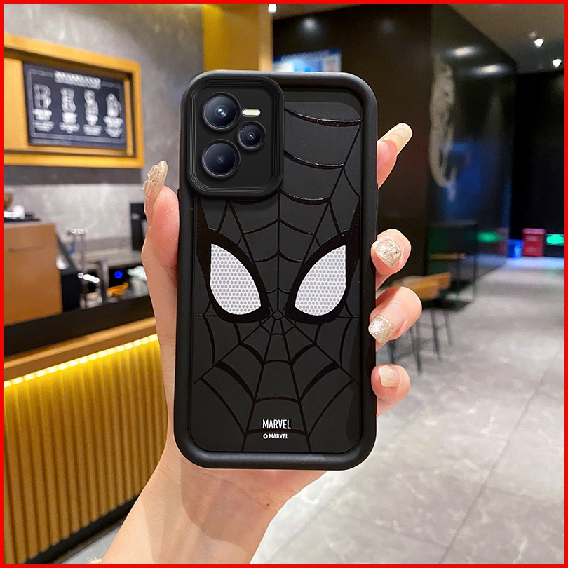 ốp lưng Realme C35 Ốp Điện Thoại tpu Màu Đen Cá Tính Cho Realme C35 4G TY