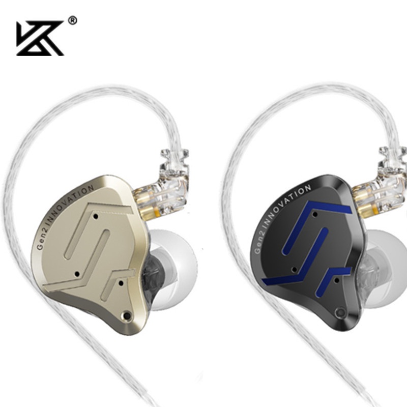 Tai Nghe Nhét Tai KZ ZSN Pro 2 Hybrid Drive 1BA + 1DD Chống Ồn Chất Lượng Cao
