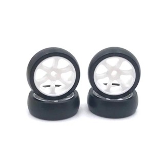 4 Bánh Xe Lốp Xe Trôi Nhựa Cứng Cho Wltoys 284131 K969 K989 P929 Mini-Z Mini-Q Mini-D 1 / 28 RC Xe Nâng Cấp Các Bộ Phận