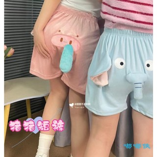 ✨Chất Lượng Cao✨Quần Short Đi Biển Dáng Rộng In Hình Chú Voi Dumbo Dễ Thương Thời Trang Mùa Hè Cho Các Cặp Đôi