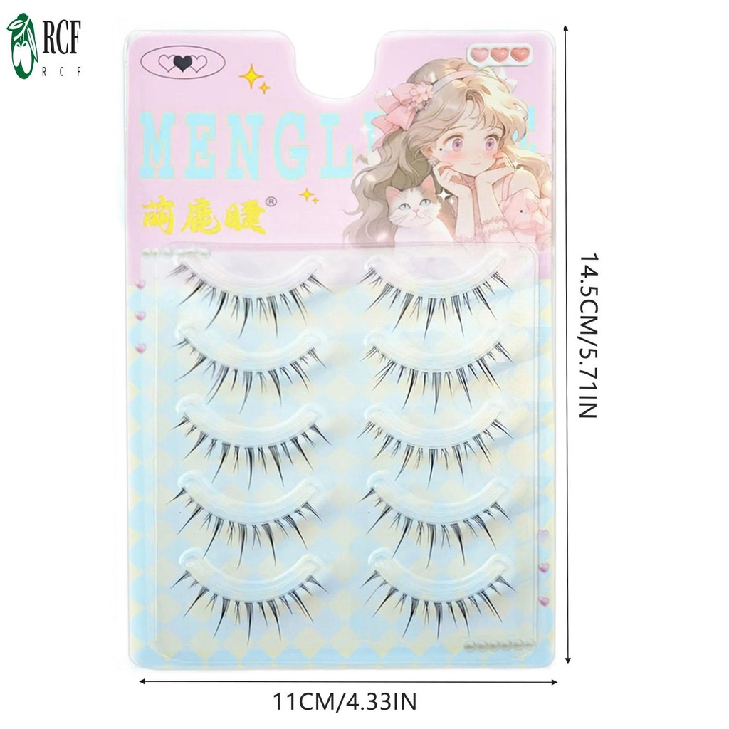 Lông mi giả Wispy tự nhiên Dễ sử dụng Bộ mở rộng mi nhìn thực tế
