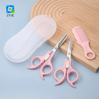 Zyjc 3 Bộ Kéo Cắt Tóc Cắt Tóc Di Động Cho Bé