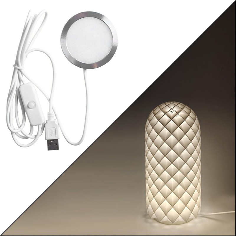 Bộ đèn LED DIY: Chỉ phụ kiện phần cứng KHÔNG có bộ phận in 3D, dự án chiếu sáng tùy chỉnh hiệu quả năng lượng sáng