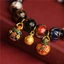 XGB Vintage Glaze Hạt Vòng Tay Dân Tộc Cổ Tay Trang Sức Hương Tro Men Vòng Tay Men Chất Liệu Hoàn Hảo Cho Nữ Người