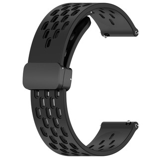 Khóa gấp 20mm 22mm Khóa từ tính Dây đeo silicon cho Huawei Watch GT6 GT5 GT4 GT3 SE GT2 GT2e Watch4 Watch3 Pro 42mm 46mm / Honor GS Pro
