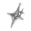 XGB Star Charm Mặt dây chuyền Dainty Awn Star Charm có lỗ DIY Trang sức Làm quyến rũ