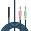 Sẽ Tiện Lợi Cáp PC UNP Cho Sennhaise Game One GSP350 GSP500 GSP600 GSP670 Tai Nghe Chơi Game Dây Ổn Định Connectio