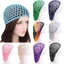 JVSUB Móc Tóc, Phụ Kiện Tóc Turban Snood Tóc, Thời Trang Mềm Rayon Dây Rộng Lưới Tóc Giả Lưới
