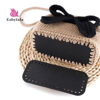 Handmade Đáy Da Nữ Ví Chống Mài Mòn Hình Chữ Nhật Phụ Kiện Phần Cho Túi Xách Đan Túi Đáy [MỚI]