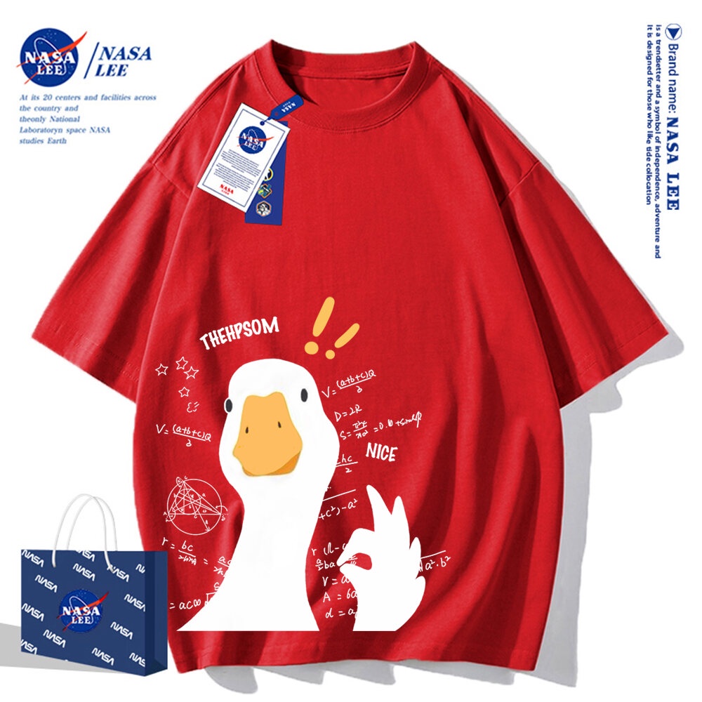 🔥Hàng có sẵn🔥Nasa Áo Thun cotton Tay Ngắn Dáng Rộng Thời Trang Mùa Hè 2026 Cho Nam