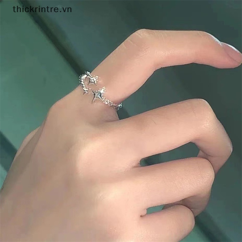Nhẫn Hình Ngôi Sao Thời Trang Cá Tính Cho Nam Nữ vn
