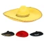 Mya Mexico Phong Cách Sombrero Mũ Nữ Halloween Lễ Hội Nón Có Cuộn Lên Vành Lễ Hội Mũ Mexico Cho Người Lớn
