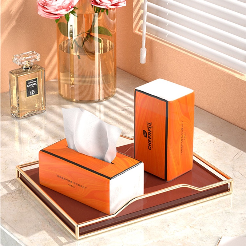 (Bao Test Nước) Thùng 20 gói giấy ăn CHEERFUL nội địa Trung - Giấy mềm mịn và siêu dai