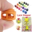 DWEL 10 Cái Nút Khóa Dây Lò Xo, Ba Lô Túi Dây Giày Phụ Kiện Kẹp Dây, Nhựa DIY Dây Giày Paracord Dây Chuyển Đổi Kẹp Khóa