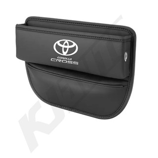 Túi Da pu Đựng Đồ Gắn Khe Hở Ghế Ngồi Xe Hơi Thể Thao toyota corolla cross trd gr