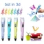 Bút In 3D Của Trẻ Em Pen,Bút Vẽ 3D Kèm Sợi Sống , Mô Hình Sáng Tạo,Nâng cao khả năng sáng tạo