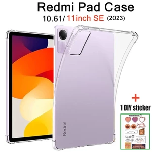 Bao Da Máy Tính Bảng tpu Silicon Mềm Trong Suốt Có Túi Khí Chống Sốc Cho xiaomi redmi pad se 11 "2023 10.61inch