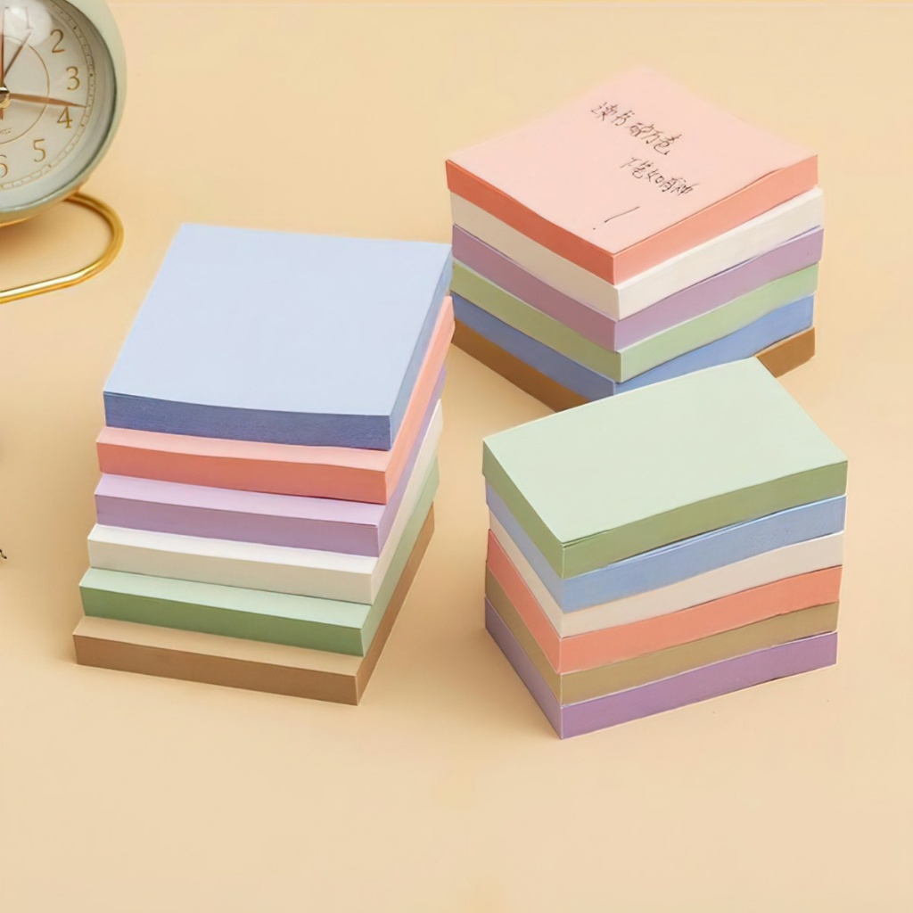 [HCM]Tập 100 tờ giấy note ghi chú dày mịn Sticky Note nhiều màu sắc ...