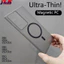 0.5mm Matte Ultra-Thin Magnetic Phone Case for Samsung Galaxy S24 Ultra S23 S22 Plus Wireless Charge Hard Plastic Translucent Cover